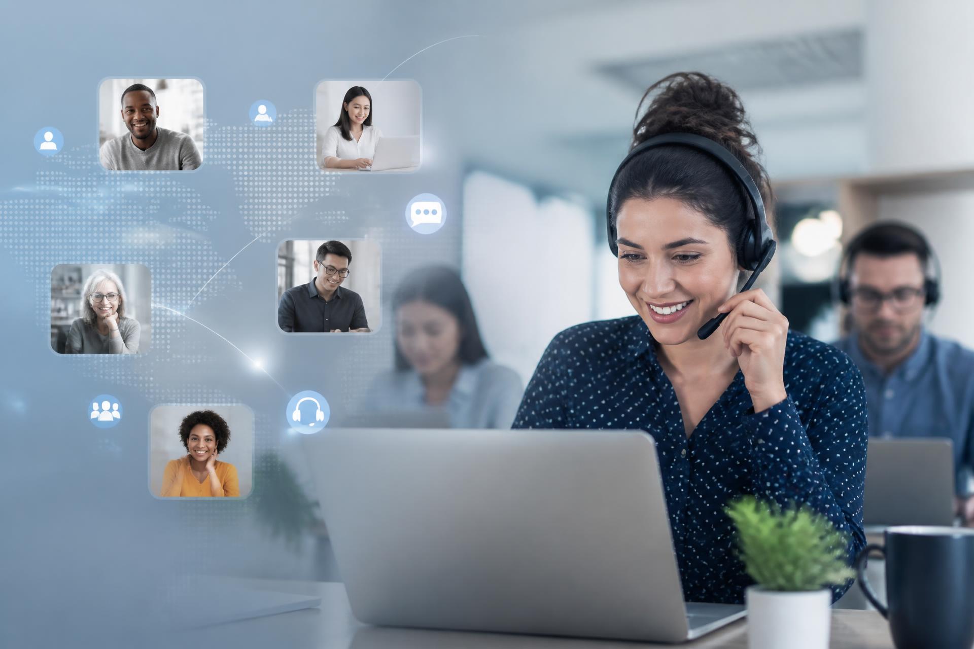 Atendimento online e suporte para pessoas e empresas